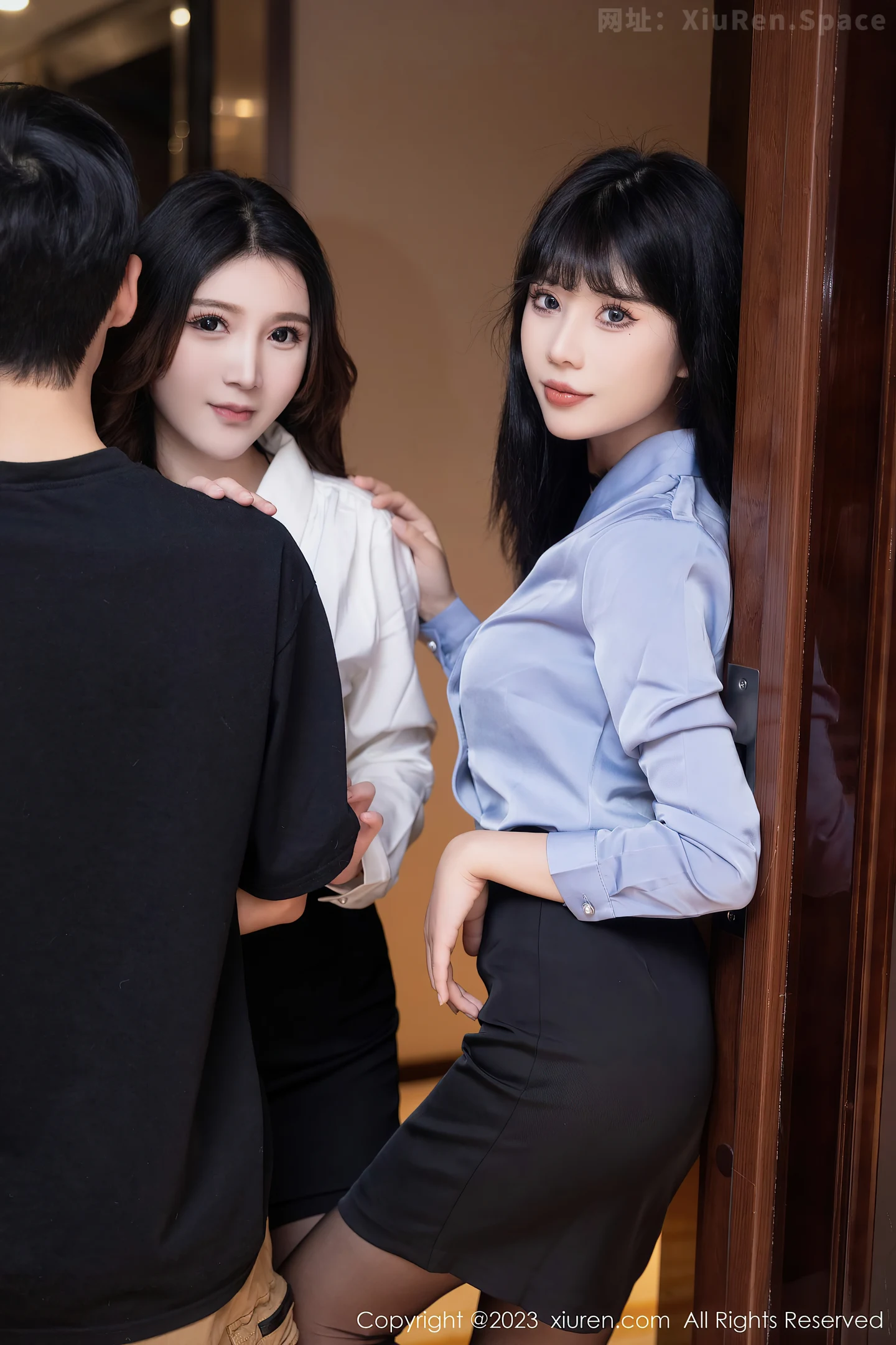 图片[5]-[Xiuren秀人网] 2023.11.17 VOL.7683 模特合集豆瓣酱护士主题病号服饰配白色蕾丝袜秀美腿诱惑写真98P-秀人网官方网站